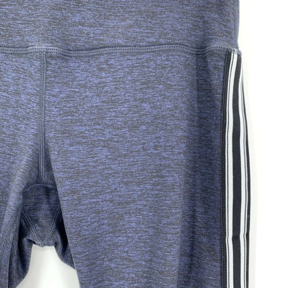 SPIRITUAL GANGSTER Athletic Side Stripe Practice Leggings Heather Blue M - Picture 3 of 10